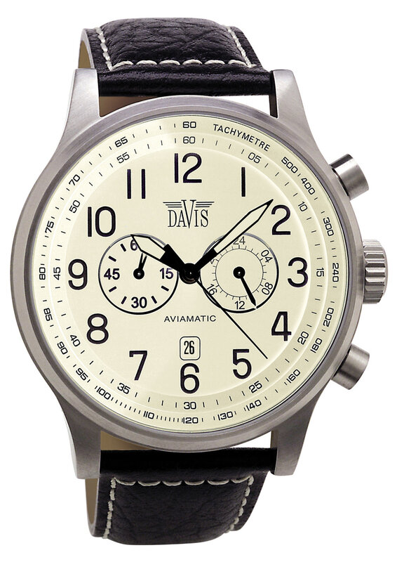 Davis 0454 Aviamatic horloge 454 Horlogewatch.nl