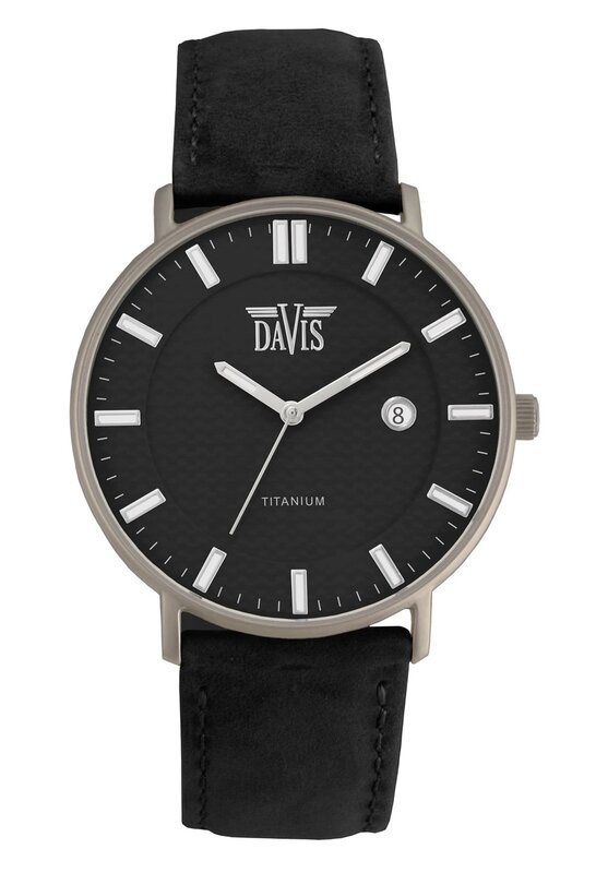 Davis 2070 Boston Horloge Titanium Horlogewatch.nl