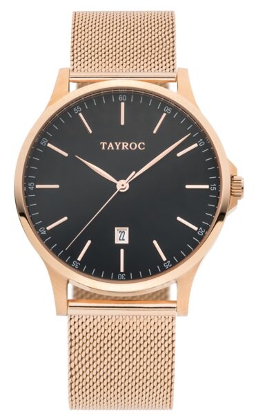 Tayroc TXM109 Classic Horlogewatch.nl Rose Gold Meshband