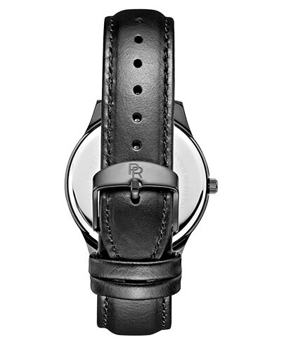 Paul Rich Onyx Leather Black Horlogewatch.nl