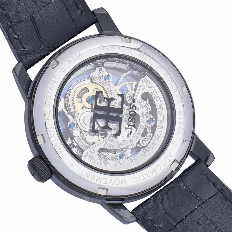 Thomas Earnshaw ES-8041-06 Westminster Skeleton IP Black Horlogewatch.nl