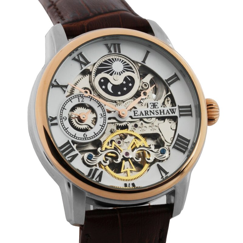 Thomas Earnshaw ES-8006-03 Longitude Skeleton Automatic Dual Time Horlogewatch.nl