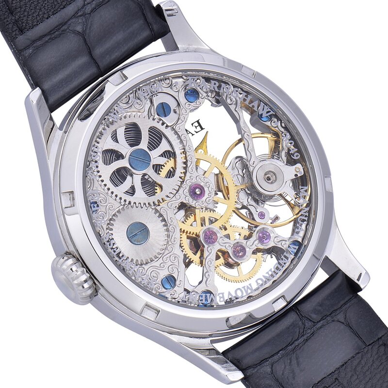 Thomas Earnshaw ES-8049-01 Bauer Mechanical Skeleton Horlogewatch.nl