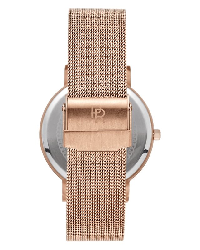 Paul Rich Rome Black Rose Gold Mesh Marble Horlogewatch.nl