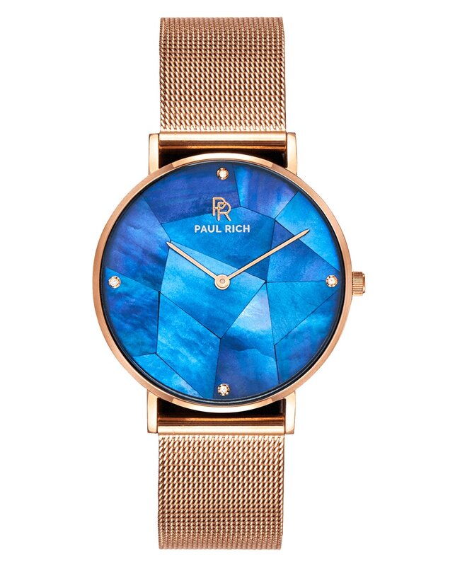 Paul Rich Glam Heart Of The Ocean Rose Gold Horlogewatch.nl