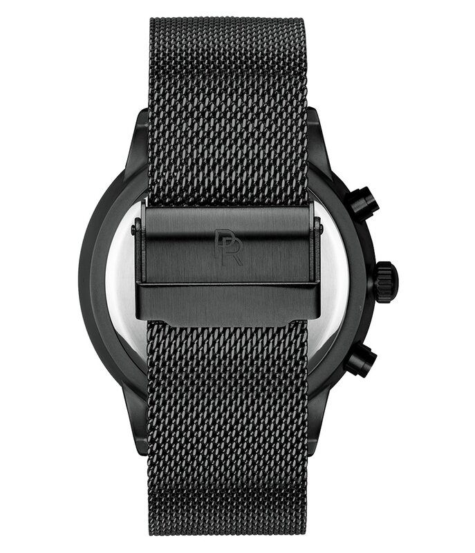 Paul Rich Comet Cosmic Black Mesh Horlogewatch.nl