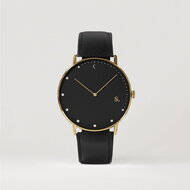 Sandell Bright Night Black Leather Horlogewatch.nl