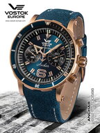 Vostok Europe Anchar Chronograph Quartz Bronze 6S21-510O586 Horlogewatch.nl