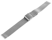 Horlogeband Mesh Zilver 18mm Horlogewatch.nl