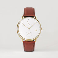 Sandell Day Plus Brown Leather Horlogewatch.nl