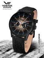 Vostok Europe GAZ 14 Chronograph Quartz VK64-560C601 Horlogewatch.nl