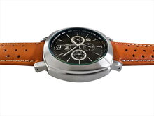 Marchand Grandsport Chronograph Tan Strap Horlogewatch.nl