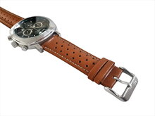 Marchand Grandsport Chronograph Tan Strap Horlogewatch.nl