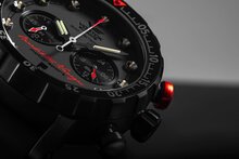 Vostok Europe Benediktas Vanagas Black Edition IV Titanium Chronograph VK64-571J431 Horlogewatch.nl