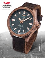 Vostok Europe Almaz Automatic Bronze NH35A-320O507 Horlogewatch.nl