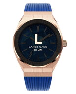 Paul Rich Heart Of The Ocean Blue Rose Gold Horlogewatch.nl