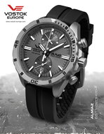 Vostok Europe Almaz Chronograph Titan 6S11-320H264 Horlogewatch.nl