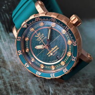 Vostok Europe SSN-571 Nuclear Submarine Automatic Bronze NH35A-571O609 Horlogewatch.nl