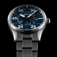 AVI-8 Spitfire Type 300 Automatic AV-4073-11 Oxford Blue Horlogewatch.nl