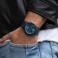 Detomaso Sorpasso Chronograph Dark Blue D02-15-09 Horlogewatch