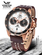 Vostok Europe Rocket N1 Chronograph 6S21-​225B619 Horlogewatchnl