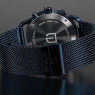 Detomaso Sorpasso Chronograph Limited Edition Velocit&agrave; Blue Green D02-39-09 Horlogewatch