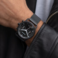 Detomaso Sorpasso Chronograph Limited Edition Black Night D02-13-11 Horlogewatch