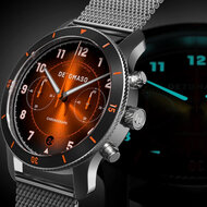 Detomaso Venture Chronograph Limited Edition Black Orange D11-02-10_Horlogewatch