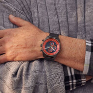 Detomaso D10 Chronograph Limited Edition Gray Orange D10-05-30 Horlogewatch