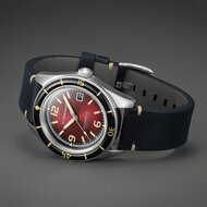 Spinnaker Fleuss SP-5055-07 Oxblood Red Horlogewatch