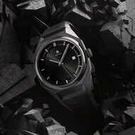 Paul Rich Black Moon Steel Automatic Elements Horlogewatch