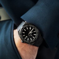 Paul Rich Frosted Barons Black 45 mm Horlogewatch