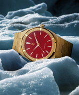 Paul Rich Frosted Star Dust Red Gold 45 mm Horlogewatch