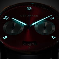 Detomaso Sorpasso Chronograph Macchina Blue D02-43-09 Horlogewatch