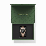 Valuchi Lunar Calendar Metal Rose Gold Horlogewatch