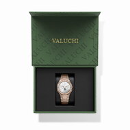 Valuchi Lunar Calendar Rose Gold White Horlogewatch