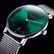 Sternglas Naos Green Silver Mesh S01-NA08-MI04 Horlogewatch