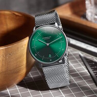 Sternglas Naos Green Silver Mesh S01-NA08-MI04 Horlogewatch