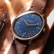 Sternglas Hamburg Dark Blue Bronze S01-HH27-VI17 Horlogewatch