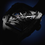 Paul Rich Astro Skeleton Galaxy Black Automatic Horlogewatch