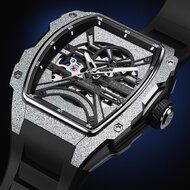 Paul Rich Astro Skeleton Abyss Silver Automatic Horlogewatch