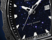 Paul Rich Astro Galaxy Black Horlogewatch