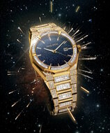 Paul Rich Iced Star Dust II Gold Limited Edition Horlogewatch