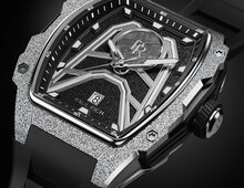 Paul Rich Astro Meteora Abyss Silver Limited Edition Automatic Horlogewatch