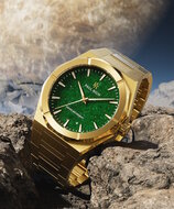 Paul Rich Star Dust II Gold Green Horlogewatch