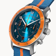 Detomaso Venture Chronograph Blue Orange D11-09-34 Horlogewatch