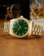 Paul Rich Legacy Gold Green Aventurine Horlogewatch