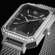 Paul Rich Icon Silver Black Horlogewatch