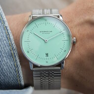 Sternglas Naos Turquoise Steel Superslim S01-NA37-ME08 Horlogewatch