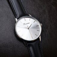 Bonvier Classic Silver BW002 horloge Horlogewatch.nl